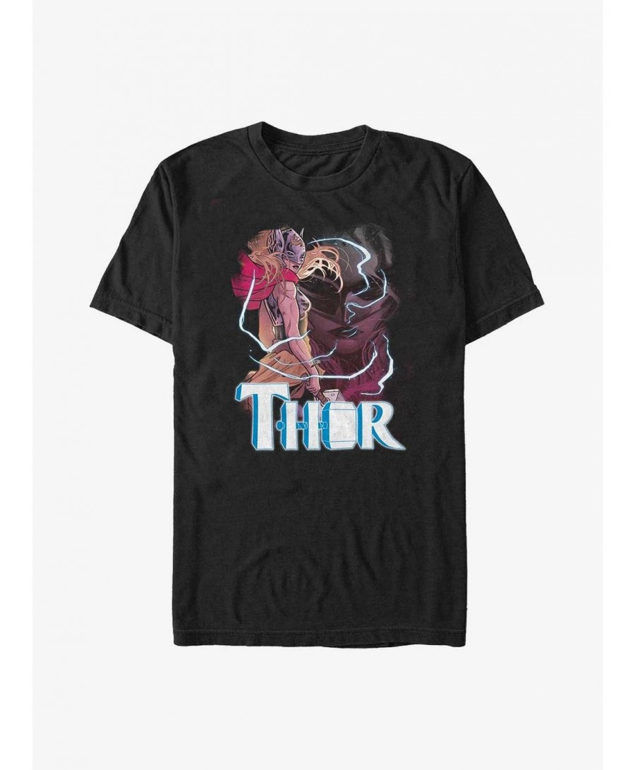 Flash Sale Marvel Thor Mighty Thor Thunder God Big & Tall T-Shirt $7.18 T-Shirts