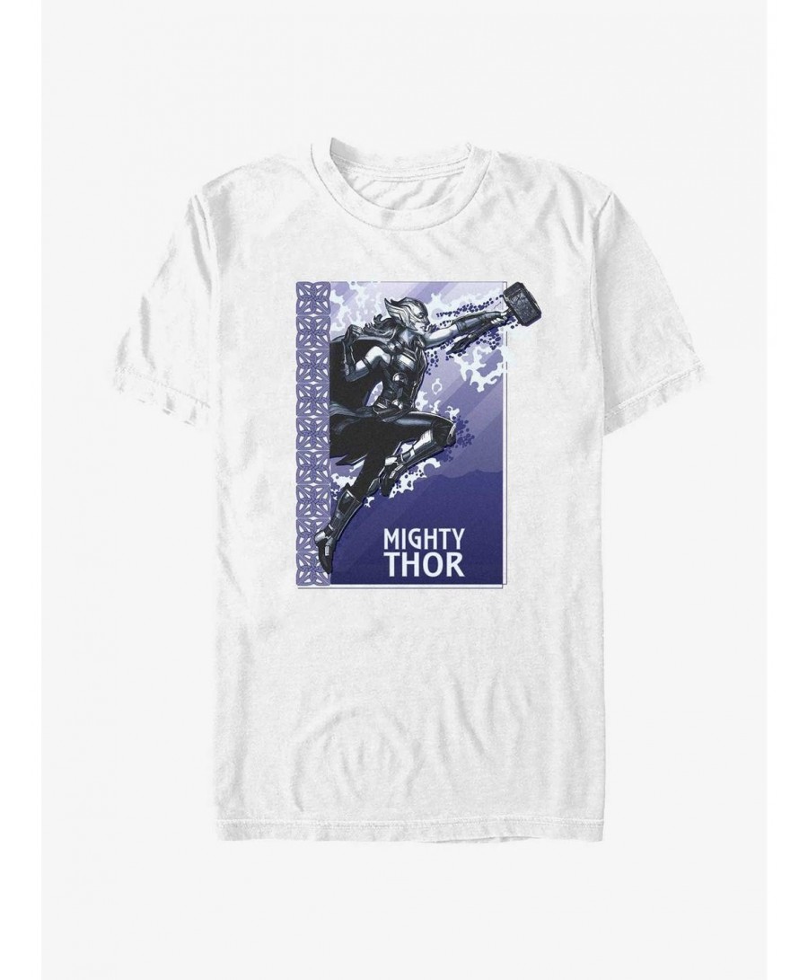 Limited Time Special Marvel Thor Mighty Thor Ready For Battle T-Shirt $4.66 T-Shirts