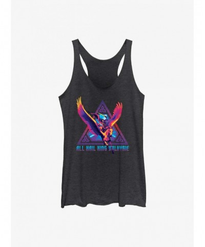 Limited Time Special Marvel Thor: Love And Thunder Valkyrie Triangle Badge Girl's Tank $6.67 Tanks