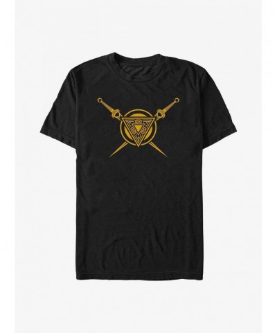 Pre-sale Discount Marvel Thor: Love And Thunder Asgard Shield T-Shirt $7.14 T-Shirts