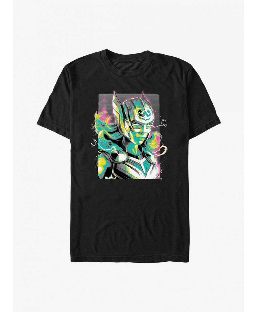 Limited-time Offer Marvel Thor: Love And Thunder Female Thor Pastel T-Shirt $5.28 T-Shirts