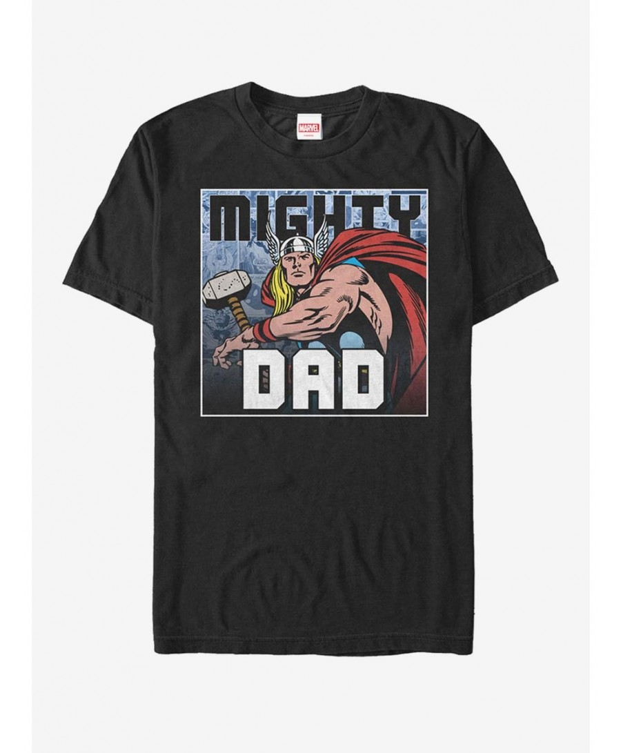 Exclusive Marvel Thor Mighty Dad T-Shirt $7.14 T-Shirts