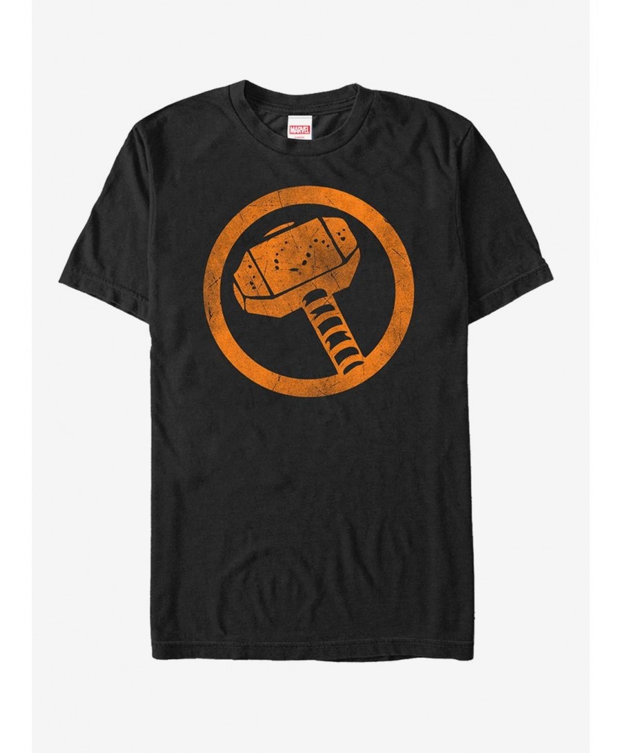 Limited-time Offer Marvel Halloween Thor's Hammer T-Shirt $7.45 T-Shirts