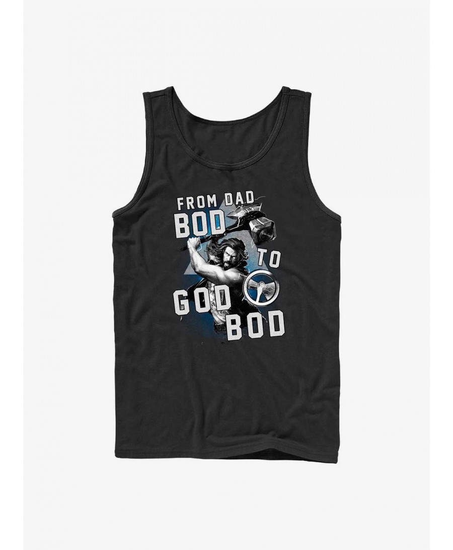 Value for Money Marvel Thor: Love and Thunder From Dad Bod To God Bod Tank $9.16 Tanks