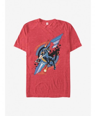 Wholesale Marvel Thor Red Thor T-Shirt $6.37 T-Shirts