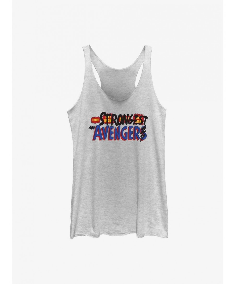 Flash Deal Marvel Thor Strongest Avenger Girls Tank $7.04 Tanks