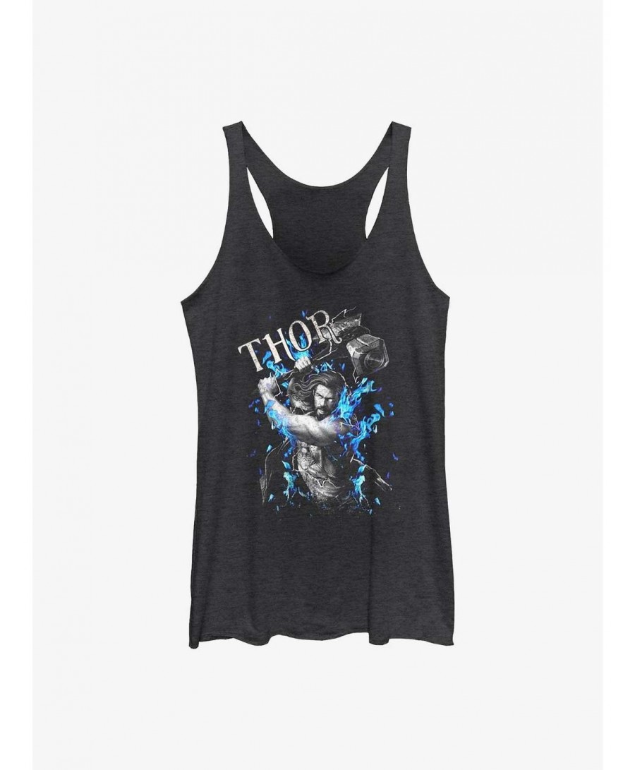 Bestselling Marvel Thor: Love and Thunder On Fire Girls Tank $9.32 Tanks