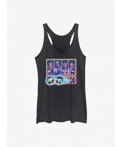 Premium Marvel Thor: Love And Thunder Neon Thunder Love Girl's Tank $8.82 Tanks