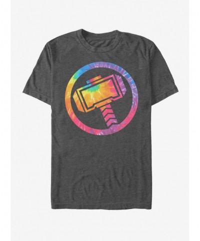 Big Sale Marvel Thor Tie-Dye T-Shirt $7.14 T-Shirts