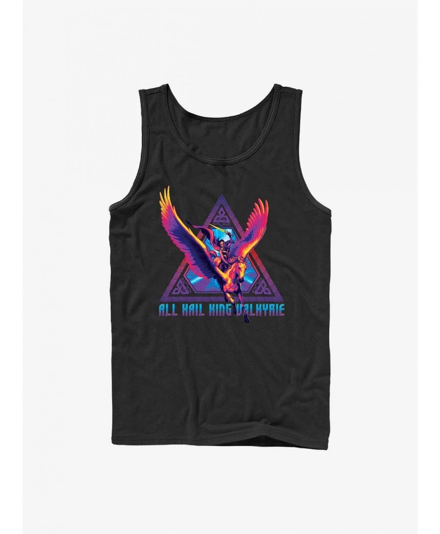 Bestselling Marvel Thor: Love And Thunder Valkyrie Triangle Badge Tank $6.18 Tanks