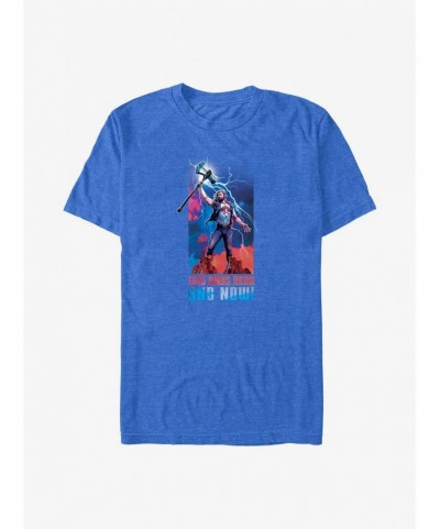 Crazy Deals Marvel Thor: Love and Thunder Ends Here and Now T-Shirt $6.37 T-Shirts