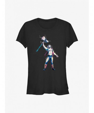 Wholesale Marvel Thor: Love and Thunder Stormbreaker Salute Girls T-Shirt $5.02 T-Shirts