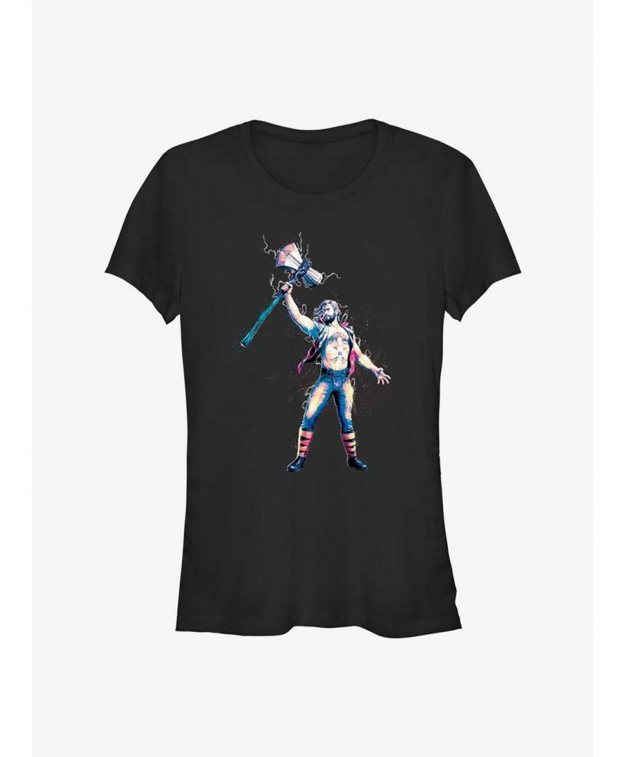 Wholesale Marvel Thor: Love and Thunder Stormbreaker Salute Girls T-Shirt $5.02 T-Shirts