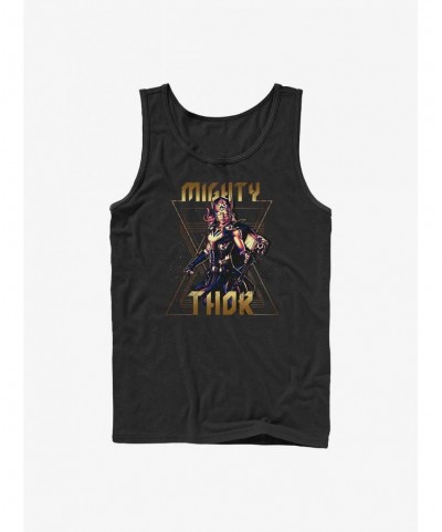 Bestselling Marvel Thor: Love and Thunder Metal Mighty Thor Tank $6.18 Tanks