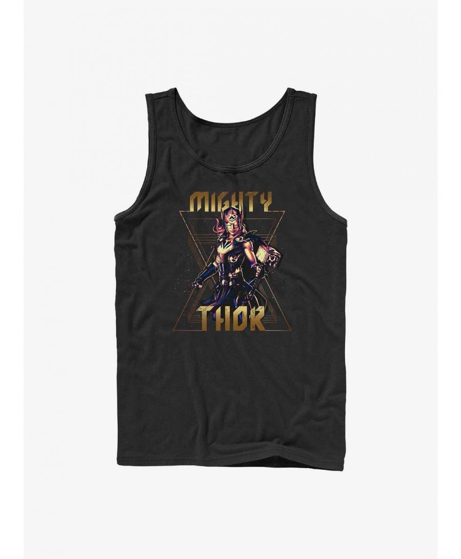 Bestselling Marvel Thor: Love and Thunder Metal Mighty Thor Tank $6.18 Tanks