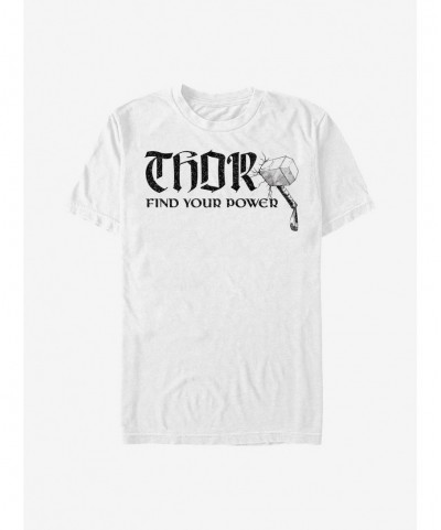 Pre-sale Marvel Thor Power Of Thor T-Shirt $6.52 T-Shirts