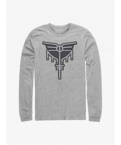 Hot Selling Marvel Thor: Love And Thunder Silver Symbol T-Shirt $7.45 T-Shirts