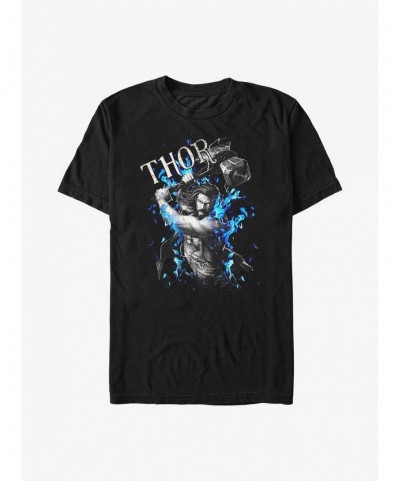 Best Deal Marvel Thor: Love and Thunder On Fire T-Shirt $7.30 T-Shirts