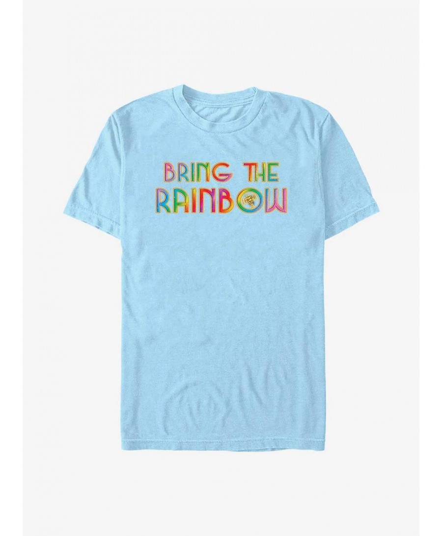 Sale Item Marvel Thor: Love and Thunder Bring The Rainbow T-Shirt $6.52 T-Shirts