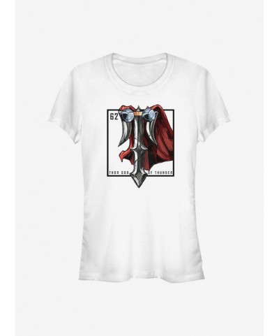 Flash Sale Marvel Thor Element Girls T-Shirt $6.15 T-Shirts