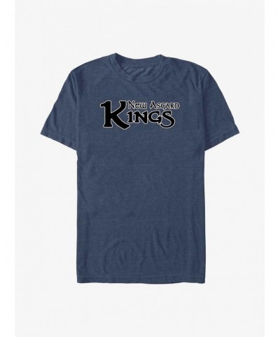 Festival Price Marvel Thor: Love and Thunder New Asgard Kings Logo T-Shirt $5.12 T-Shirts