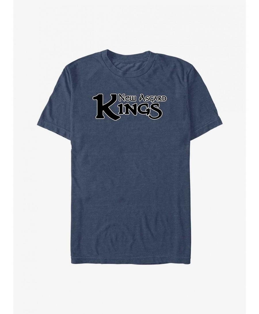 Festival Price Marvel Thor: Love and Thunder New Asgard Kings Logo T-Shirt $5.12 T-Shirts