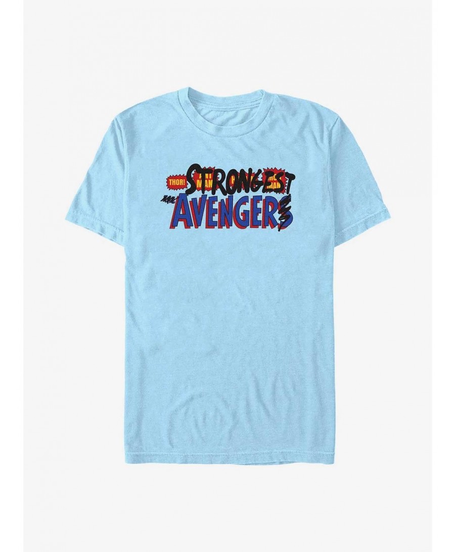 Pre-sale Marvel Thor Strongest Avenger T-Shirt $5.44 T-Shirts