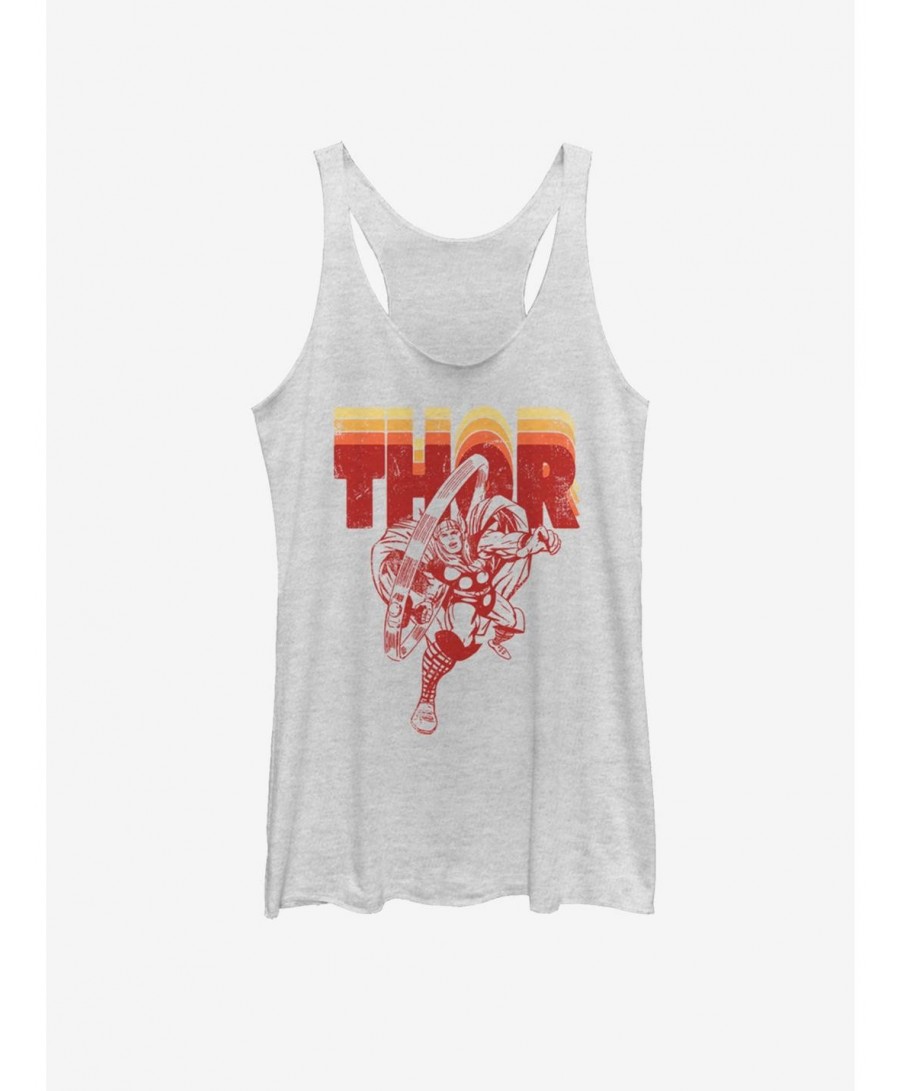 Limited-time Offer Marvel Thor Thor Retro Girls Tank $9.53 Tanks