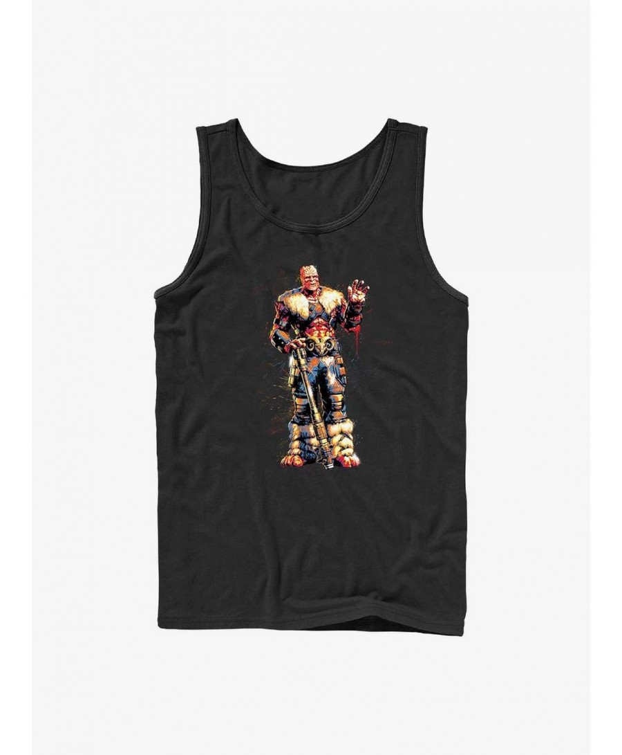 Special Marvel Thor: Love And Thunder Splatter Paint Tank $7.77 Tanks