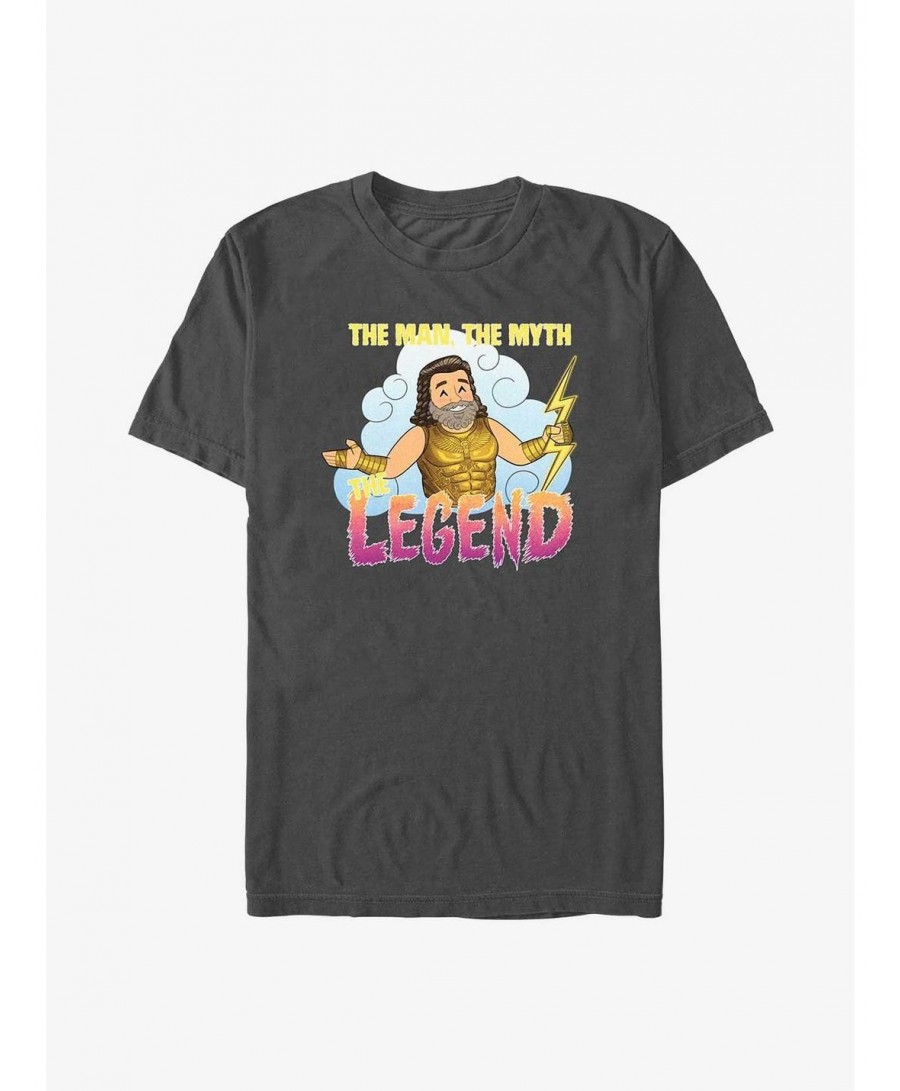 Special Marvel Thor: Love and Thunder Zeus Man Myth Legend T-Shirt $6.99 T-Shirts