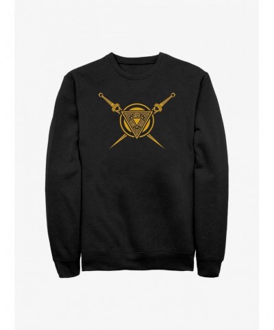 Flash Deal Marvel Thor: Love And Thunder Asgard Shield Sweatshirt $11.81 Sweatshirts