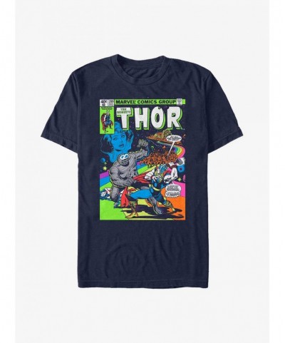 Festival Price Marvel Thor Comic Cover T-Shirt $7.77 T-Shirts