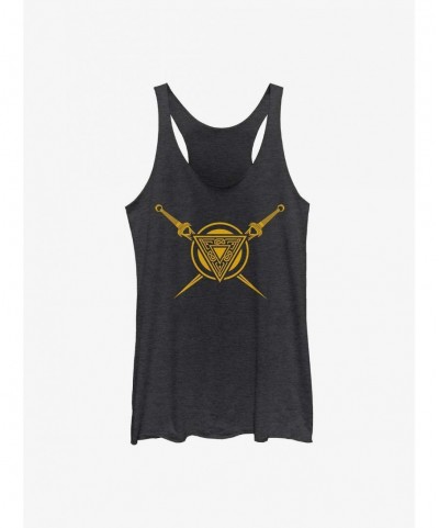 Low Price Marvel Thor: Love And Thunder Asgard Shield Girl's Tank $7.10 Tanks