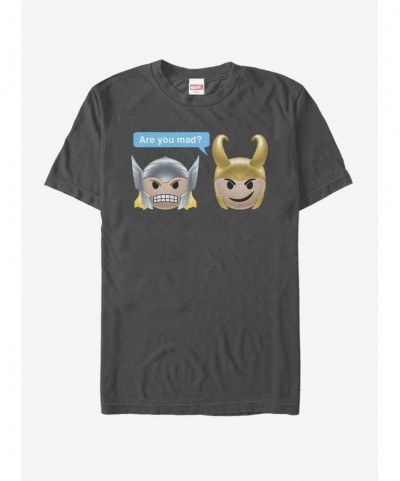 Low Price Marvel Thor Loki Mad Emoji T-Shirt $5.59 T-Shirts