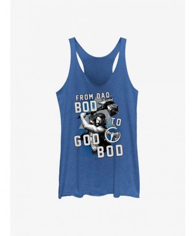 Trendy Marvel Thor: Love and Thunder From Dad Bod To God Bod Girls Tank $6.63 Tanks