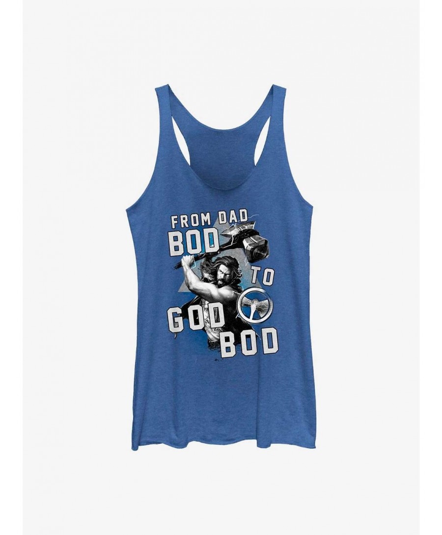 Trendy Marvel Thor: Love and Thunder From Dad Bod To God Bod Girls Tank $6.63 Tanks