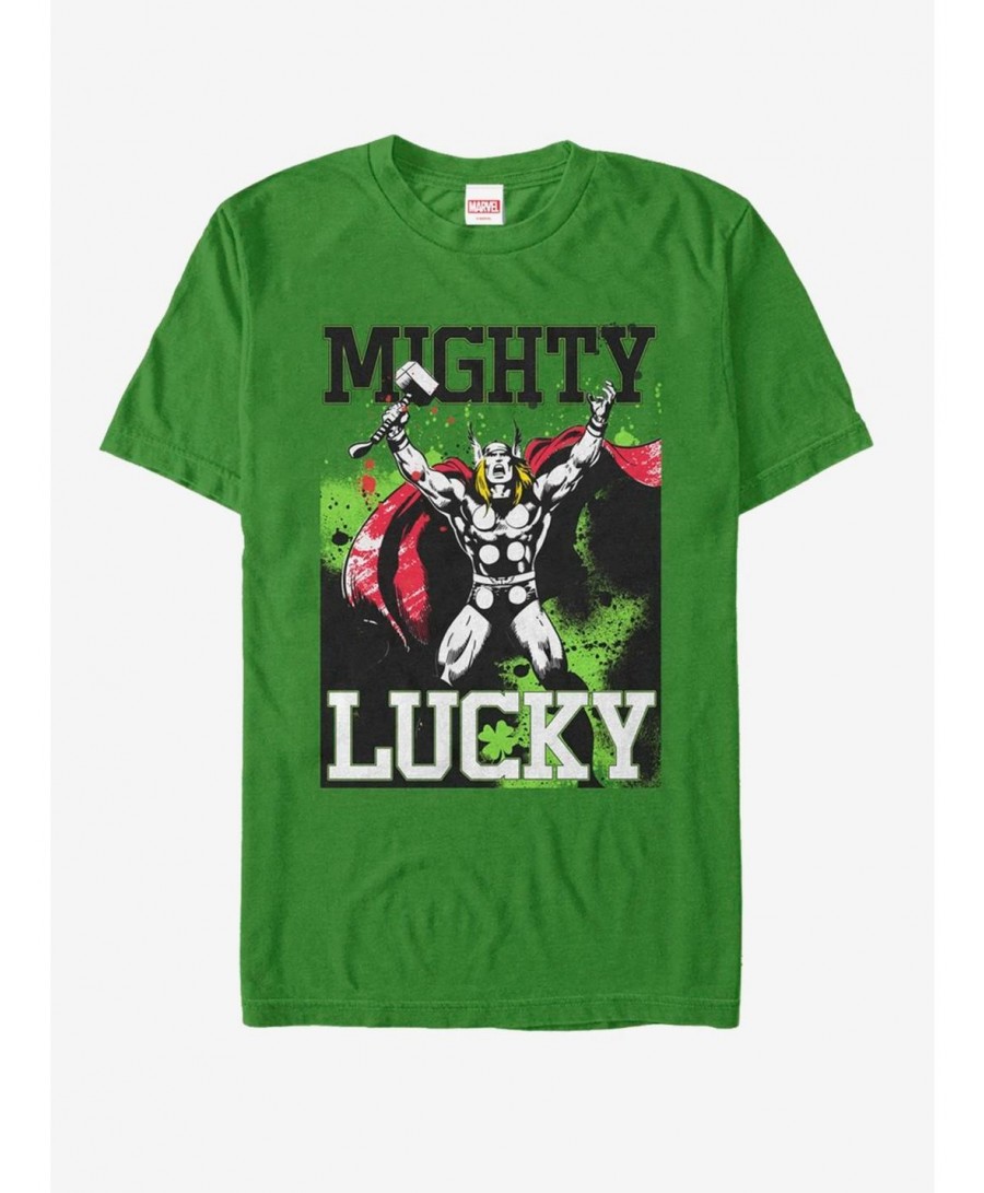 Sale Item Marvel Thor Mighty Luck T-Shirt $5.59 T-Shirts