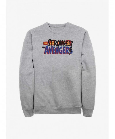 Festival Price Marvel Thor Strongest Avenger Sweatshirt $13.87 Sweatshirts