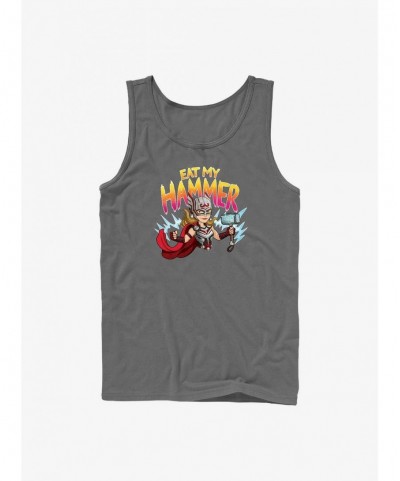 Best Deal Marvel Thor: Love and Thunder Mighty Thor Eat My Hammer Tank $6.97 Tanks