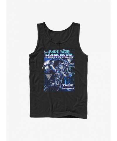 Low Price Marvel Thor: Love And Thunder Raise Your Hammer Tank $7.97 Tanks