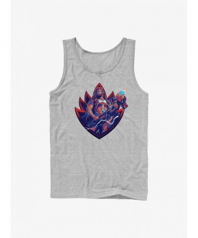 Unique Marvel Thor: Love And Thunder Guardian Thor Badge Tank $9.56 Tanks