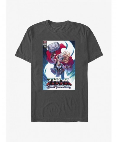 Wholesale Marvel Thor Jane Foster Comic Book Cover T-Shirt $6.52 T-Shirts