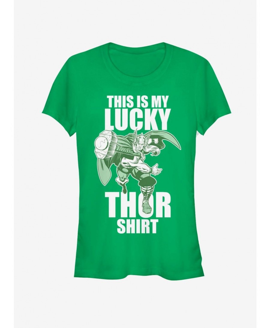 High Quality Marvel Thor Lucky Thor Girls T-Shirt $4.85 T-Shirts