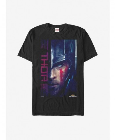 Clearance Marvel Thor: Ragnarok Battle Paint T-Shirt $5.12 T-Shirts