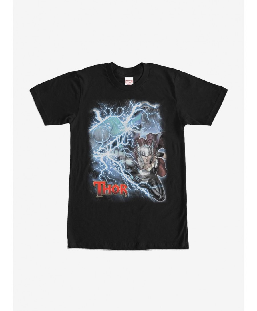 Flash Deal Marvel Thor Thunder T-Shirt $5.44 T-Shirts