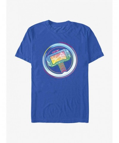 Flash Deal Marvel Thor Hammer Icon T-Shirt $4.66 T-Shirts