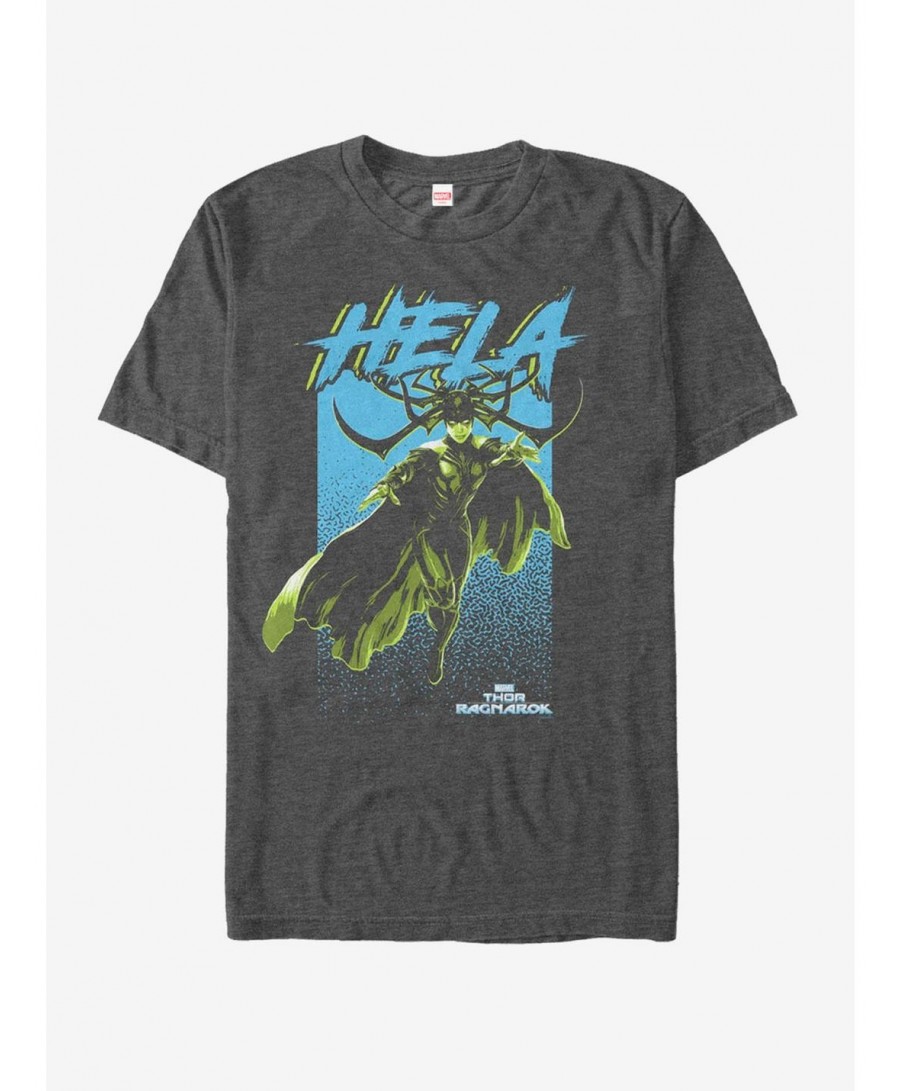 Exclusive Price Marvel Thor: Ragnarok Hela Portrait T-Shirt $7.61 T-Shirts