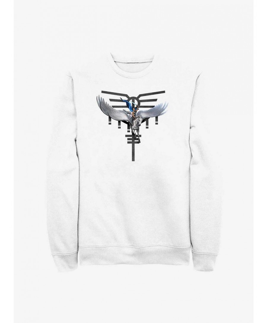 Crazy Deals Marvel Thor: Love And Thunder Pegasus Sweatshirt $14.46 Sweatshirts