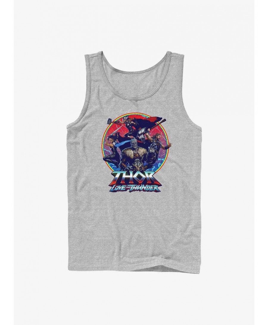 Low Price Marvel Thor: Love And Thunder Group Emblem Tank $9.96 Tanks