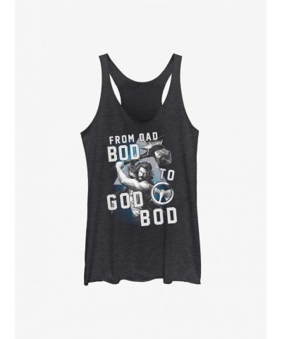 Value Item Marvel Thor: Love and Thunder From Dad Bod To God Bod Girls Tank $6.22 Tanks